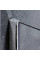 Шторки скляні на ванну Koer SR BS05-90x140-TR-01 прозоре скло Easy Clean 6мм, хром (KR5372)