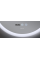 Дзеркало Mixxus PLAIN MC10-60 з Led Touch, Anti-fog, димером, регулятором яскравості, годинником (MI6013)