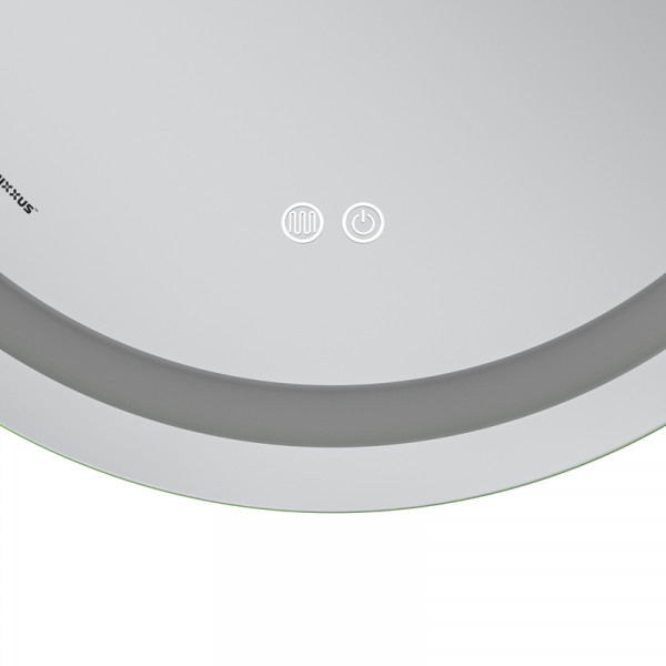 Дзеркало Mixxus Premium ELLIPSE MV05-80x70-Reverse з Led Touch, Anti-fog, димером (3-6,5kK) (MP6643)