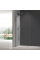 Душевая перегородка Koer SR SP02-100x200-TR-07 Walk-In прозрачное стекло Easy Clean 8мм, графит (KR5397)
