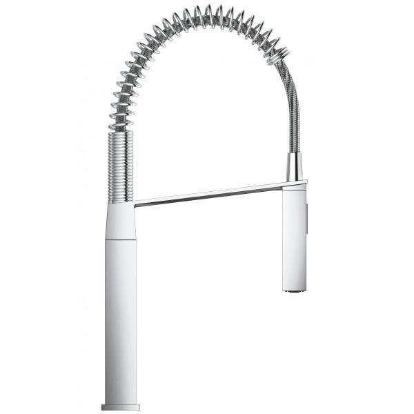 Смеситель для кухни с гибким изливом Grohe Eurocube (31395000)