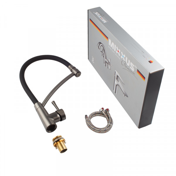 Змішувач для кухні Mixxus Premium ROSSI 017 GRAPHITE (MI6829)