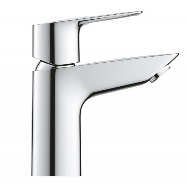 Одноважільний змішувач для раковини S-Size Grohe BauLoop New з нажимним донним клапаном (23878001)
