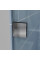 Двері в нішу Koer SR SD06-140x220-TR-07 прозоре скло Easy Clean 8мм, графіт (KR5369)