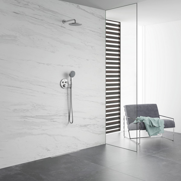 Набор для душа с верхним душем Grohe Eurosmart UA33556003 (33556003+28576000+27541001) (UA33556003)