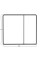 Дзеркальна шафка Mixxus Premium Olivary CM01-80x70x13 з LED Touch, димером, регулятором яскравості (MI8296)
