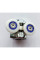 Ролики для душових кабін подвійні колеса MIXXUS PREMIUM ROLLERS SCP05-1 CHROME верхні (25mm для DIVERSE SC03) (MI8167)