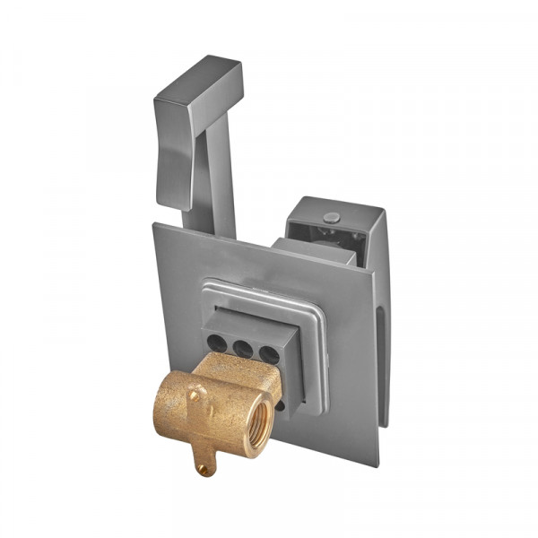 Смеситель для гигиенического душа Koer KB-23007-07 (Цвет графит) (KR5163)