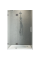 Двері в нішу Koer SR SD04-120x200-TR-07 прозоре скло Easy Clean 10мм, графіт (KR5388)