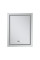Дзеркало Mixxus Premium FLASH MR21-60x80 з Led Touch, Anti-fog, димером, регулятором яскравості, годинником (MP6617)