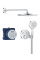 Скрытая душевая система с Rainshower Mono 310 Grohe Grohtherm SmartControl (34866000)