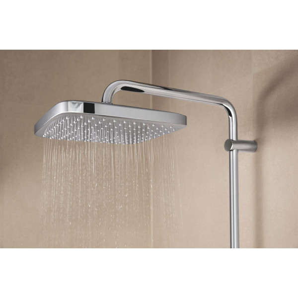 Душевая система с термостатом для настенного монтажа Grohe Tempesta System 250 Cube (26689001)