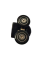 Ролики для душових кабін подвійні колеса MIXXUS PREMIUM ROLLERS SCP01-1 BLACK верхні (23mm для DIVERSE SC01,SC02,SD01) (MI7163)