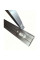 Шторки стеклянные на ванну раздвижные Koer SR BS06-120x150-TR-07 прозрачное стекло Easy Clean 6мм, графит (KR5947)