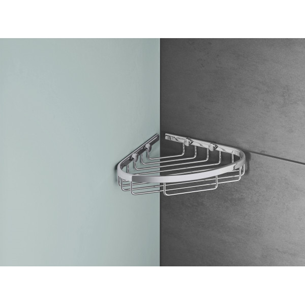 Большая угловая полочка-решетка Grohe Bau Cosmopolitan Neutral (40663001)