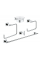 Набор аксессуаров 5 в 1 Grohe Essentials Cube New (40758001)
