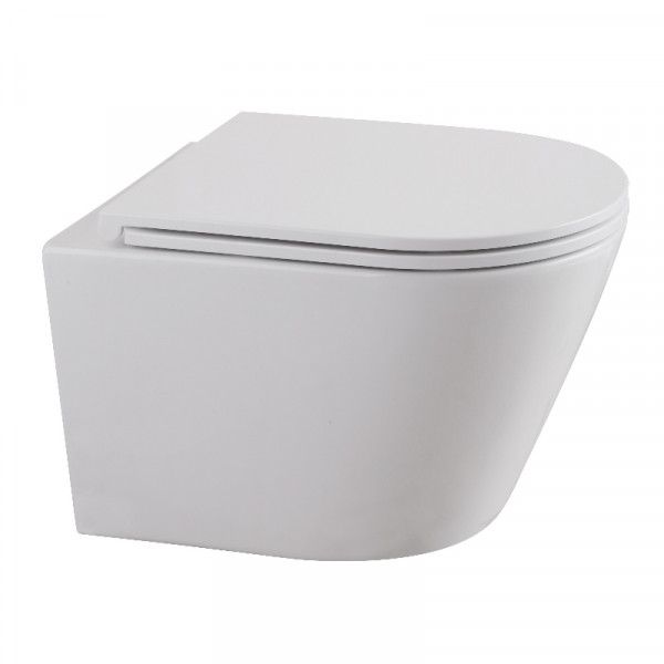 Унитаз подвесной Mixxus Bevel-0305-T3 480х360х340mm система смыва Tornado 3.0 (MI8425)