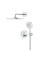 Скрытая душевая система Grohe Essence из Rainshower Mono 310 (25287000)