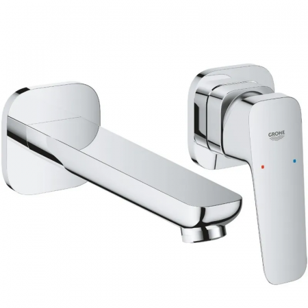 Смеситель для раковины Grohe Cubeo на 2 отверстия M-размера (1017880000)