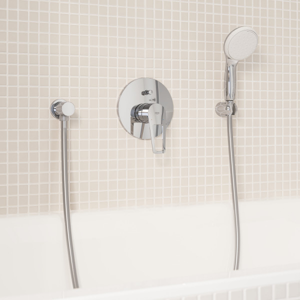 Смеситель скрытого монтажа на 2 потребителя Grohe BauLoop New (29081001)