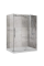 Душова кабіна без піддону Koer SR SC07-120x90x200-TR-01 прозоре скло Easy Clean 8мм, хром (KR5370)