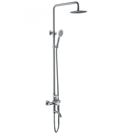 Душевая колонна со смесителем Champion SUS-009-J Chrome с нерж. стали (CH6540)