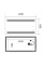Дзеркало Mixxus Premium LINES MR17-120x60-Reverse з Led Touch, Anti-fog, димером, регулятором яскравості (MP6626)