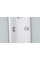 Бокс душовий з гідромасажем Mixxus STRONG SBH02-90x90x215-FB SATIN низький піддон (MI6890)
