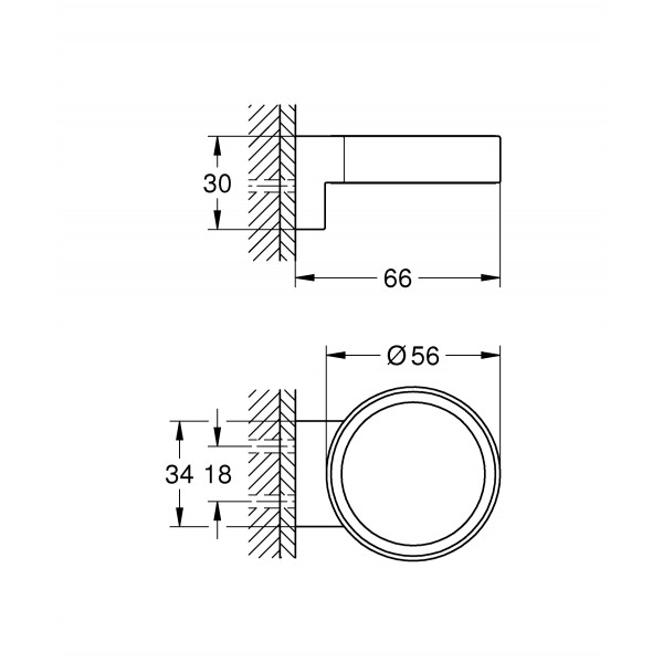 Держатель для аксессуаров Grohe Selection (41027000)