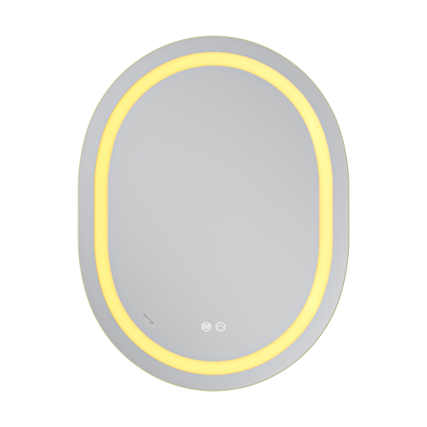 Зеркало Mixxus Premium ELLIPSE MV05-80x60-Reverse с Led Touch, Anti-fog, димером (3-6,5kK) (MP6642)