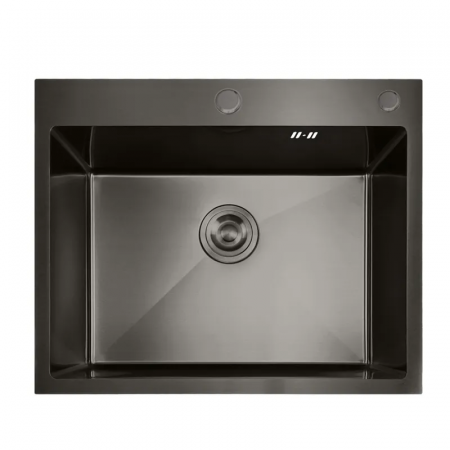 Мойка MIXXUS MH5843 GRAPHITE (MH5843 NANO-BLACK) (3.0/0.8) из нерж. стали (цвет графит) (MX1931)