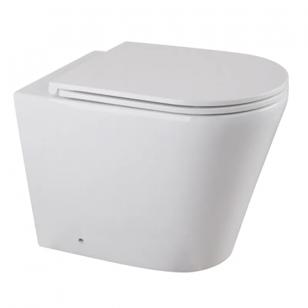 Унитаз напольный безбачковый Mixxus Premium Bevel-0702-T3 555х365х410mm система смыва Tornado 3.0 (MP6715)