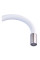 Смеситель для кухни с силиконовым изливом Champion SUS-011 Refl.White (нерж. сталь) (CH0331)