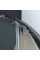 Душова кабіна без піддону Koer SR SC04-90x90x195-TR-07 прозоре скло Easy Clean 5мм, графіт (KR5362)