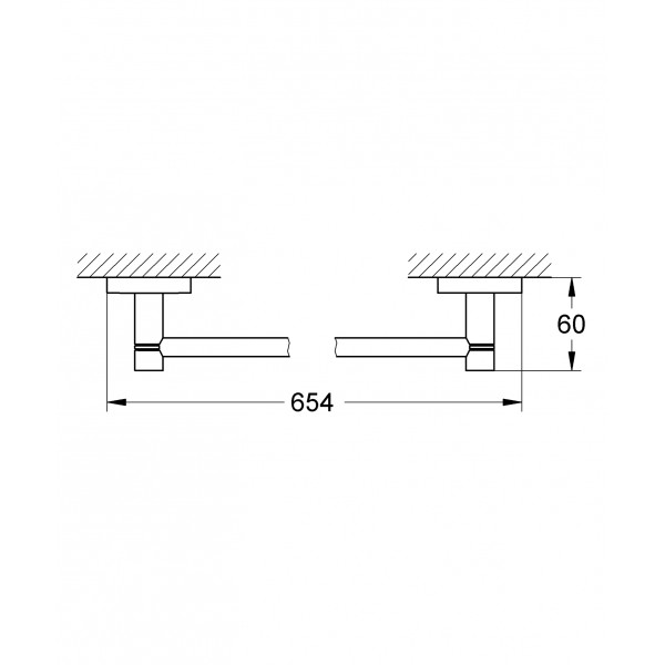 Полотенцедержатель Grohe Essentials New (40366001)