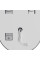Дзеркало Mixxus Premium ELLIPSE MV05-80x70-Reverse з Led Touch, Anti-fog, димером (3-6,5kK) (MP6643)