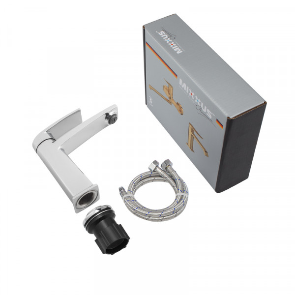 Змішувач для умивальника Mixxus Premium Lazar 001 (NUT) (MI8269)