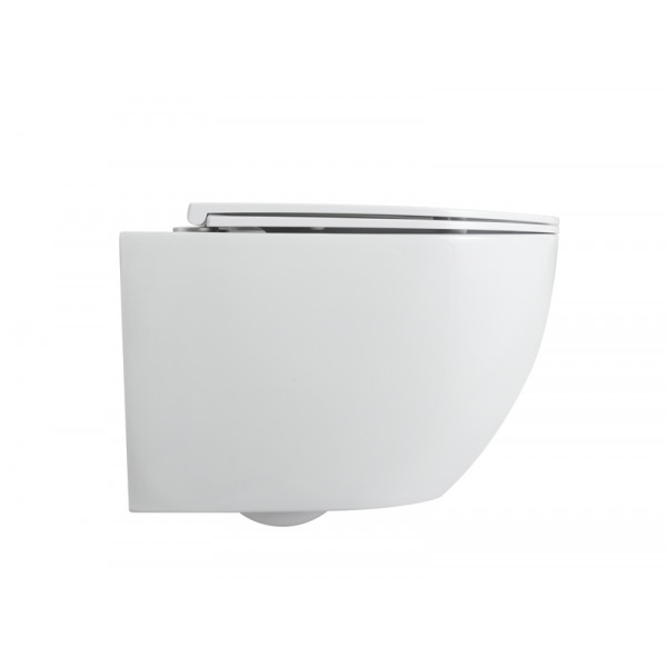 Комплект: Mixxus Premium Ellipse-SET-2101 (в 2 ящ) Унітаз система змиву Tornado 3.0+ Інсталяція Koer KT-0404 + панель KT-0604-03 White (MP6667)