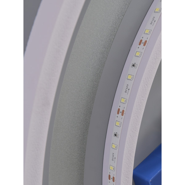 Дзеркало Mixxus PLAIN MC02-80 з Led Touch, Anti-fog, димером, регулятором яскравості, годинником (MI6931)