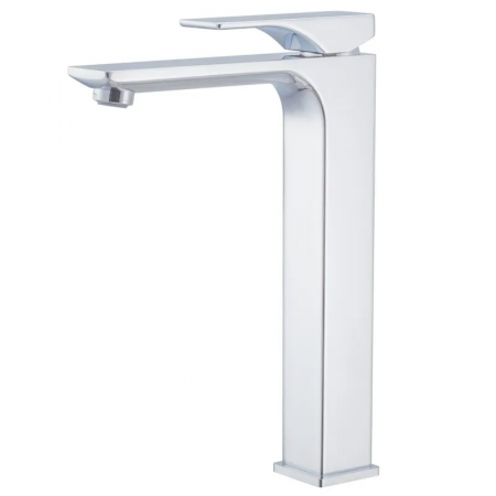 Смеситель для умывальника Koer KB-11010-01 высокий (Цвет хром) (KR3482)