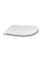 Сидіння-кришка для унітазу Koer AC-0101-SEAT COVER 450х390х80mm дюропласт з мікроліфтом (KR5617)