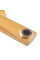 Змішувач для умивальника високий Haiba KUBUS 001 (HIGH) BRUSHED GOLD (HB9623)