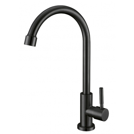 Кран для холодной воды MIXXUS MONO-01.SUS BLACK из нерж. стали (MI6561)