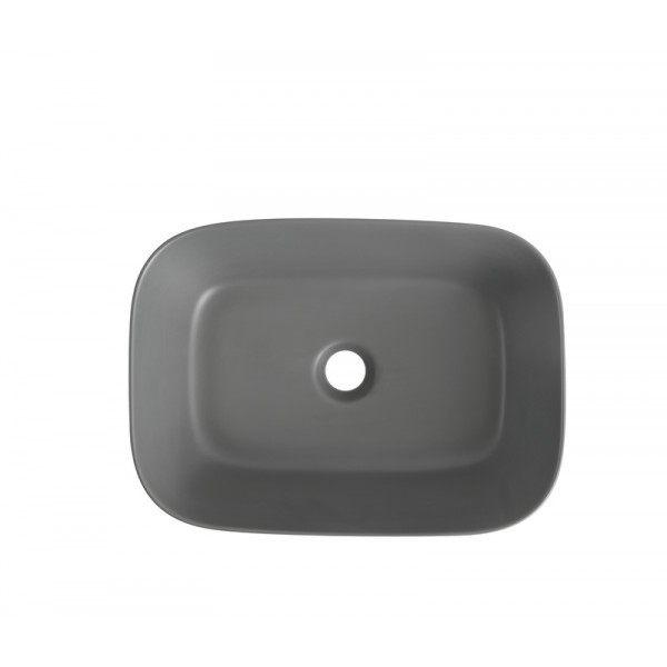 Раковина накладна Mixxus Premium DIVERSE-0116 GRAY 455x330x135mm (MP6651)