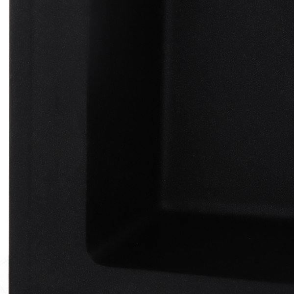 Мийка кухонна HAIBA HB8104-G226 BLACK 780x500x200 (HB0987)