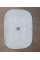 Раковина накладна Mixxus Premium DIVERSE-0112 WHITE-BLACK 455х325х135mm (MP6542)