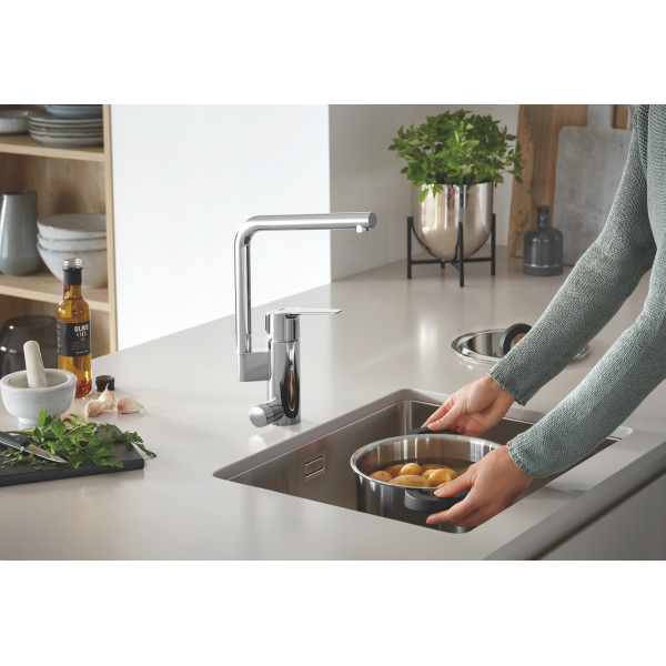 Мойка для кухни из нержавеющей стали Grohe K700U (31574SD1)