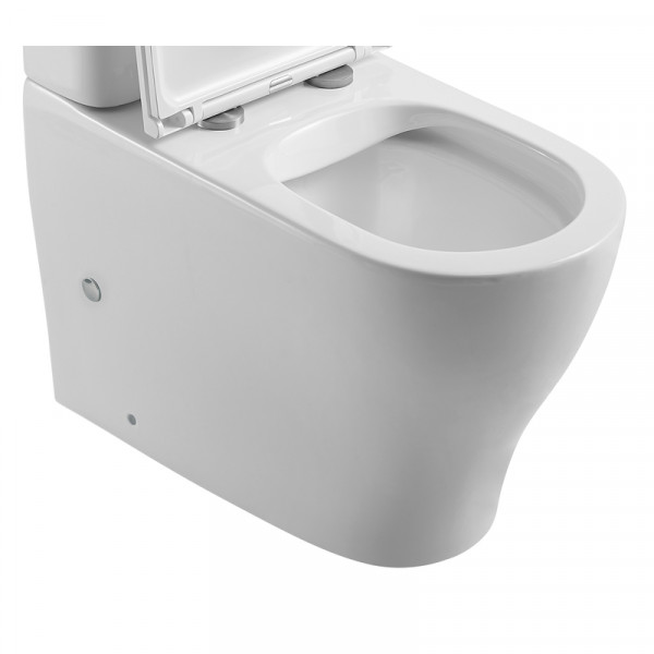 Чаша унитаза-компакта Mixxus Premium Wave-0403-R Bowl 675х395х870 Rimless без сиденья (MI8361)