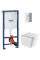Комплект Grohe Set Унітаз QUADRO-0301-T3 + Інсталяція 38536001 + панель 38732000 (38536001QUADRO0301T3)