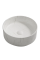 Раковина накладна Mixxus Premium WAVE-0102 MARBLE 370х370х130mm (MP6528)